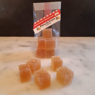 Pâtes de fruits<br>Ananas<br>Le sachet de 100 g.
