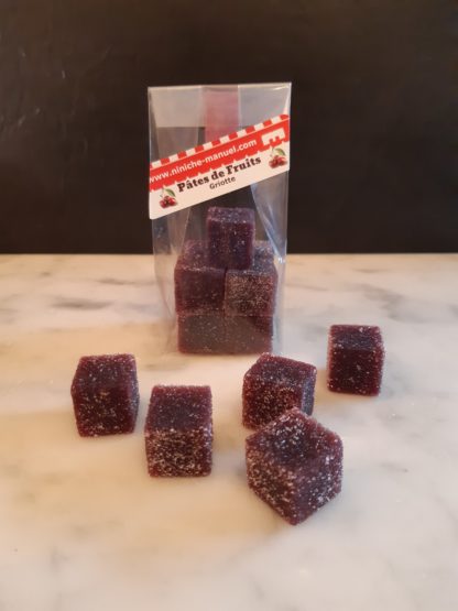 Pâtes de fruits<br>Griotte<br>Le sachet de 100 g. – Image 3